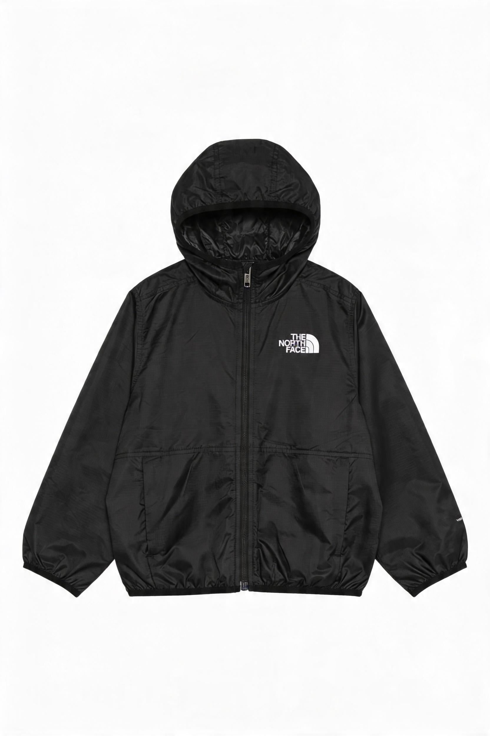 Giacca a vento Cyclone per bambino The North Face Kids nera con logo sul davanti NF0A8ANM JK31 THE NORTH FACE KIDS 