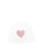 Berretto per neonata La Stupenderia bianco con motivo a cuore rosa 1TBCP12 L23 LA STUPENDERIA KIDS 