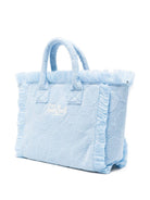 Borsa Colette MC2 Saint Barth azzurra con motivo a conchiglia COL0005 00524L MC2 ST. BARTH KIDS 