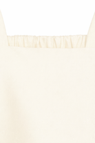 Top per bambina Simonetta bianco con scollo quadrato SY5A92 S0251 102 SIMONETTA KIDS 