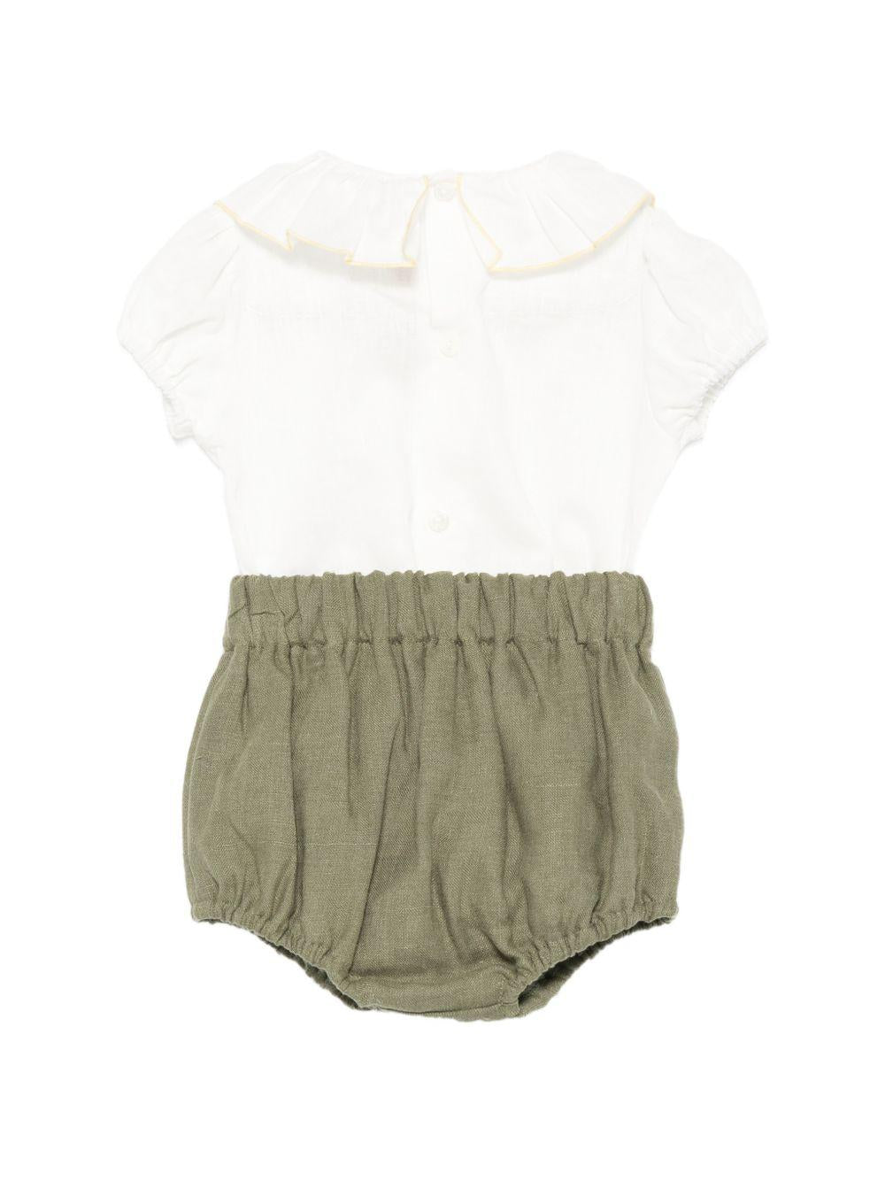 Comlpleto per neonata La Stupenderia multicolor con dettaglio a fiocco 2TBCT52 D19 LA STUPENDERIA 