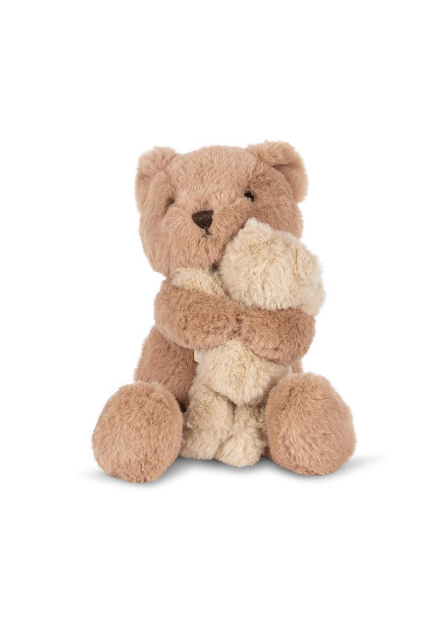 Peluche per bambini Konges Slojd beige con orsetto abbraccio KS105292 TEDDY BEAR KONGES SLOJD KIDS 