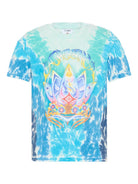 T-shirt da bambino Casablanca Kids blucon fantasia tie dye KSP26JTS03804 SURF LOTUS CASABLANCA KIDS 