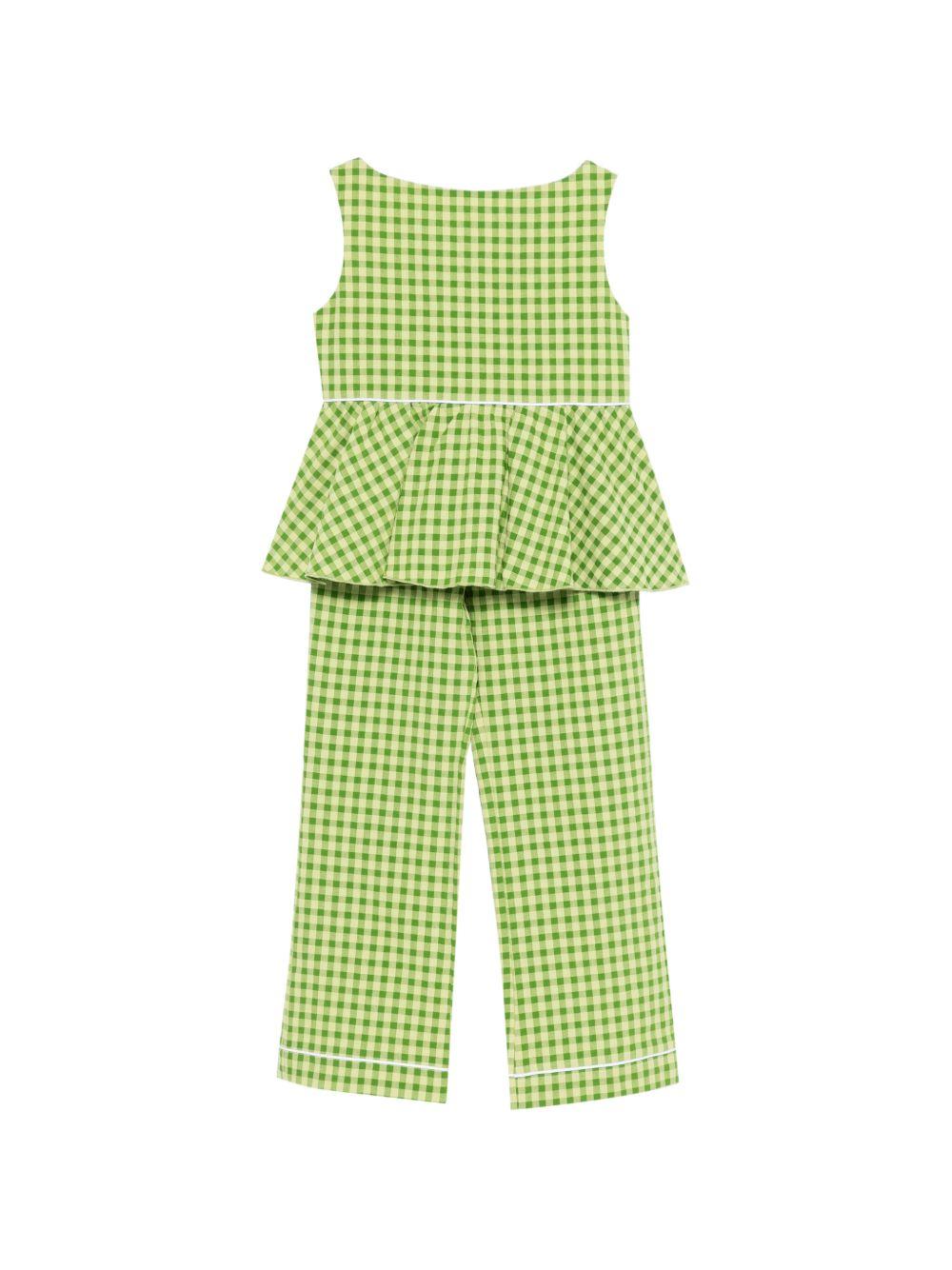 Set due pezzi per bambina La Stupencderia multicolore con motivo a quadretti 2CJCT74 Y53 LA STUPENDERIA KIDS 