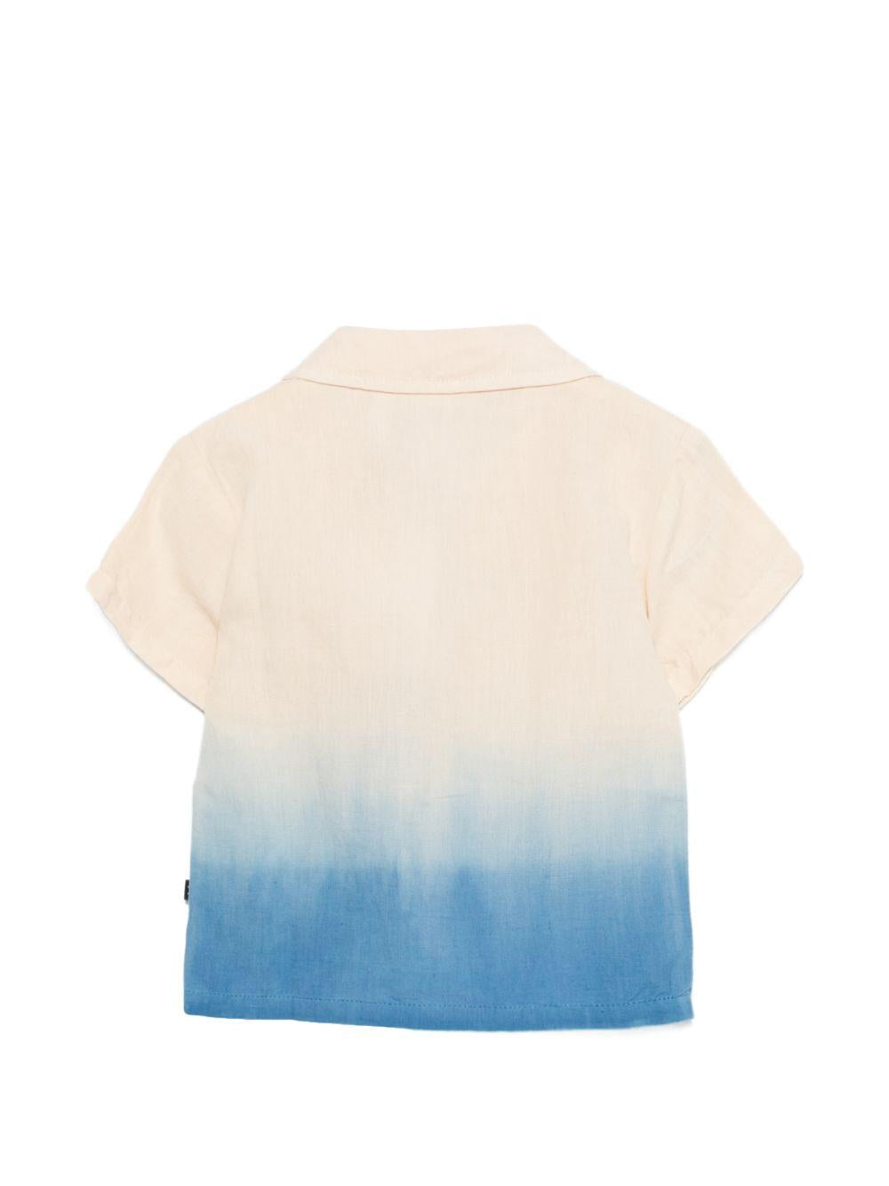 Camicia per bambino Molo multicolore con colletto alla coreana 6S26C204 5658 MOLO KIDS 