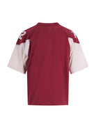 T-shirt per bambino Amiri Kids rossa con logo sul davanti ACTOJR1002 633 AMIRI KIDS 