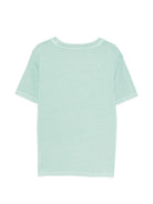 T-shirt per bambino MC2 Saint Barth Kids verde chiaro con stampa a rilievo POT0002 01230L MC2 ST. BARTH KIDS 
