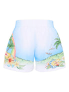 Costume per bambino Casablanca Kids blu con stampa fiori KSP26TR06302 ALOHA CASABLANCA KIDS 