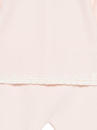 Set due pezzi per neonata Tartine & Chocolat rosa con orlo a smerlo CC36000 30 TArtine & Chocolat KIDS 