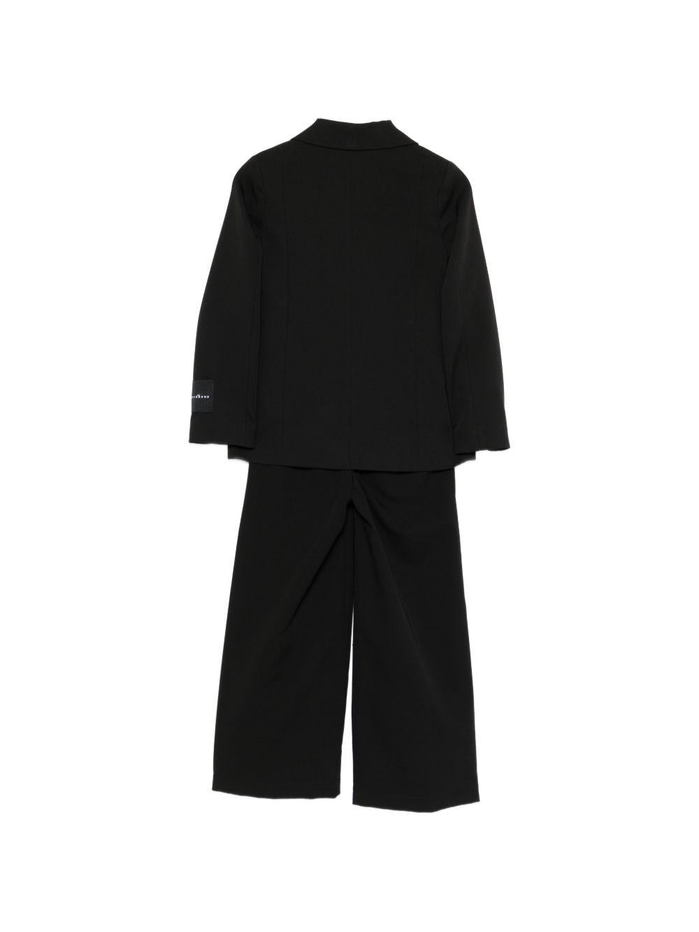 Abito per bambino John Richmond Junior nero doppiopetto RGP26182JP BLACK JOHN RICHMOND KIDS 