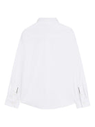 Camicia da bambino Boss Kids bianca a maniche lunghe J52944 10P BOSS KIDS 
