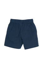 Shorts per bambino Molo blu con vita elasticizzata 1S26H106 5618 MOLO KIDS 