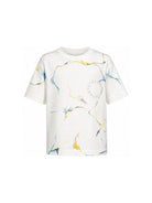 T-shirt per bambino Stella McCartney Kids bianca con dettagli grafici TY8C21 Z3478 101BC STELLA McCARTNEY KIDS 