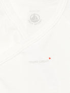 Set di cinque tutine per neonati Petit Bateau bianche con scollo a V A0F9Y 00 PETIT BATEAU KIDS 