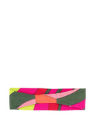 Fascia per capelli per neonata Emilio Pucci Junior multicolore con stampa Iride PZ0A14 Z3346 999 EMILIO PUCCI KIDS 
