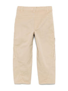 Cargo in cotone per bambino Aspesi Kids beige con targhetta con logo S25079PLC6058 127 ASPESI KIDS 