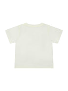 T-shirt per neonata Stella McCartney Kids bianca con stampa grafica sul davanti TY8011 Z0434 101 STELLA McCARTNEY KIDS 