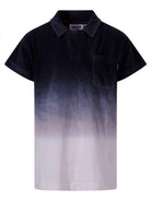 Polo Randel per bambino Molo blu con effetto sfumato 1S26A207 2915 MOLO KIDS 