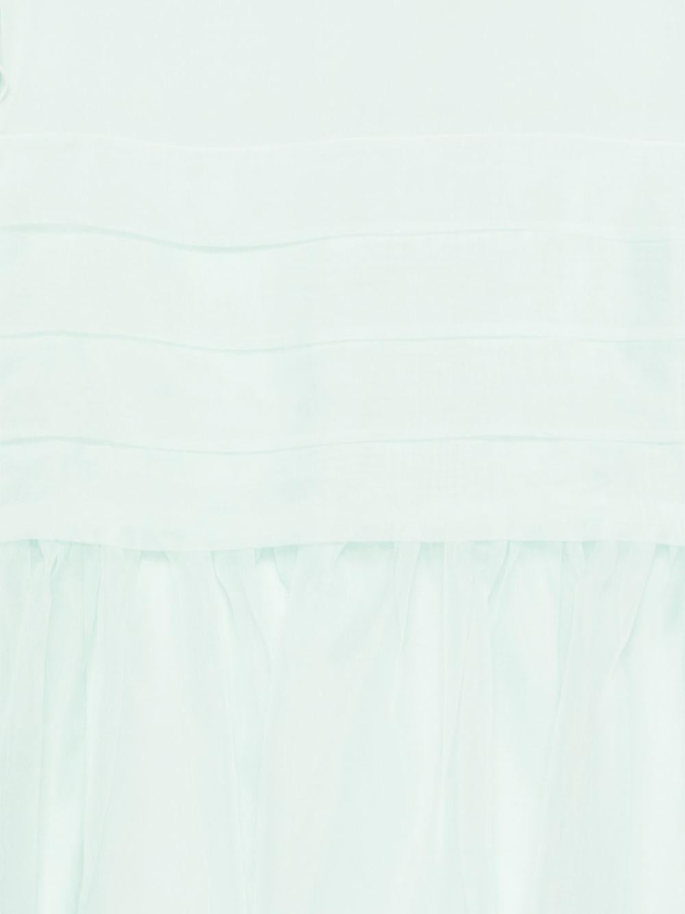 Abito per bambina Emporio Armani Kids verde con ruches EG000814 AF21205 U9044 EMPORIO ARMANI KIDS 