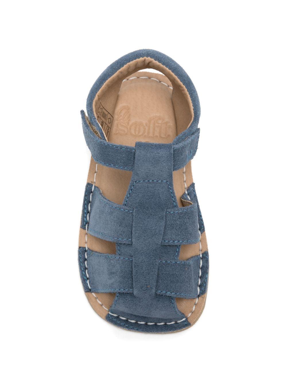 Sandali per bambini Eli1957 blu con chiusura con cinturino 16718AN IRIS Eli Kids 