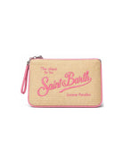 Pochette Parisienne MC2 Saint Barth beige in rafia PAR0021 00415L MC2 ST. BARTH KIDS 