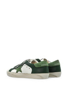 Sneakers per bambino Golden Goose Kids verde con chiusura a strappo F00143F008663 10502 GOLDEN GOOSE KIDS 