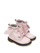 Stivali per bambina Monnalisa Kids rosa con dettaglio fiocco sui lati 83H009 8777 094F MONNALISA KIDS 