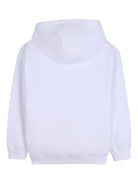 Felpa per bambino Hugo Kids bianca con logo sul davanti G01007 10P Hugo KIDS 