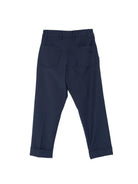 Pantaloni per bambino Fay Kids blu con passanti per cintura FY6P21 I0315 620 FAY KIDS 