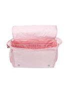 Borsa fasciatoio per neonata Emporio Armani Kids rosa con placca con logo 402145 CC904 00070 EMPORIO ARMANI KIDS 