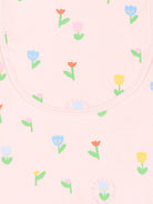 Set tutina e bavaglino per neonata Stella McCartney Kids rosa con stampa all-over TYB030 Z3648 51ZMC STELLA McCARTNEY KIDS 