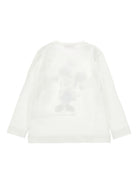 T-shirt per bambina Monnalisa bianca con grafica con Minnie 19F608 6003 0001 MONNALISA 