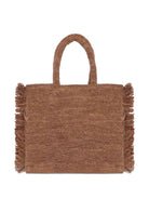 Borsa Colette MC2 Saint Barth marrone con dettaglio nappa COL0026 00452L MC2 ST. BARTH KIDS 