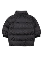 Giubbino per neonato Givenchy Kids nero con stampa con logo H30883 09B GIVENCHY KIDS 