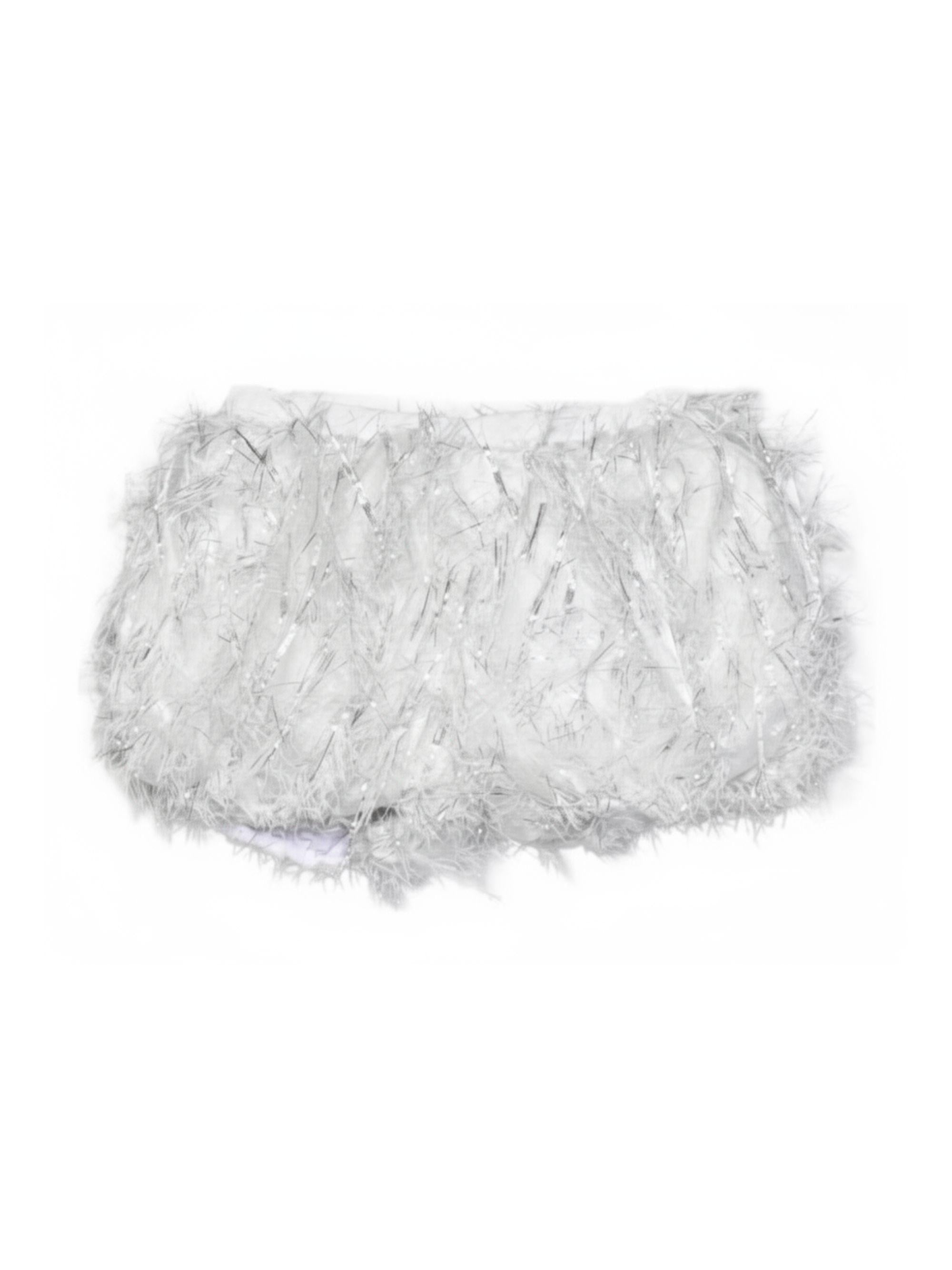 Shorts per bambina A'lapage bianchi con dettaglio frange 26SAGSHO00005E BIANCO A'LAPAGE 