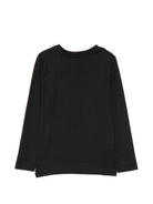 T-shirt per bambini Moschino Kids nera con motivo Teddy Bear HZO00JLAA20 60100 MOSCHINO KIDS 