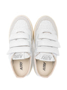 Sneakers per bambini AuTRY Kids bianche con chiusura a strappi KILK PQ02 AuTRY KIDS 