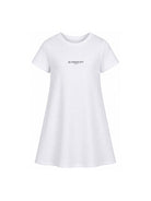 Abito per bambina Givenchy Kids bianco con logo H31222 10P GIVENCHY KIDS 