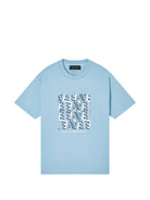 Set di due t-shirt per bambino Emporio Armani Kids multicolore con stampa logo sul davanti EB001343 AF14503 M9001 EMPORIO ARMANI KIDS 