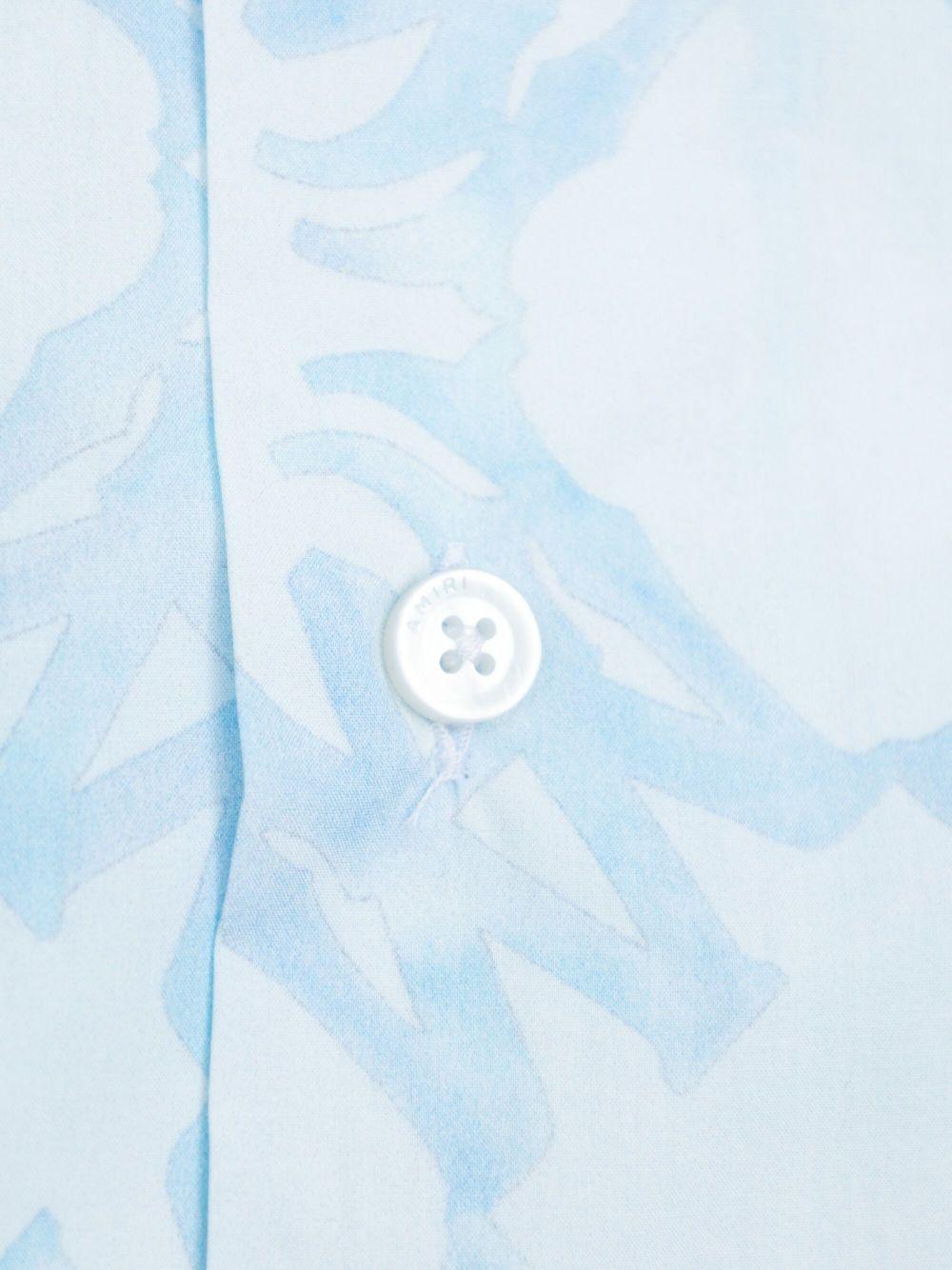 Camicia per bambino AMIRI KIDS azzurro a maniche corte AKSTCA1012 892 AMIRI 