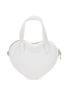 Borsa per bambina Monnalisa bianco con forma a cuore 39G006 7745 0084 MONNALISA KIDS 