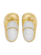 Ballerine Gianni Ribbon per neonata Versace Kids color oro 10212601A15515 1X00V VERSACE KIDS 
