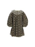 Abito per bambina Tartine et Chocolat marrone con dettagli in tulle CB30052 57 TArtine & Chocolat 