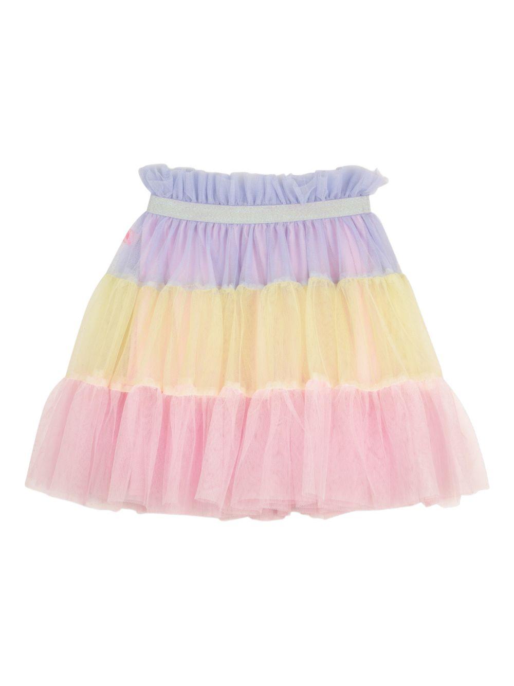 Gonna per bambina Billieblush multicolore con dettagli glitterati U21861 Z41 BILLIEBLUSH KIDS 