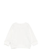 Felpa per neonati Stella McCartney Kids bianca con ricamo arcobaleno TZ4010 Z3059 101 STELLA McCARTNEY KIDS 