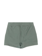 Costume per neonato Moschino Kids verde con stampa Teddy MXL006LKA11 30037 MOSCHINO KIDS 