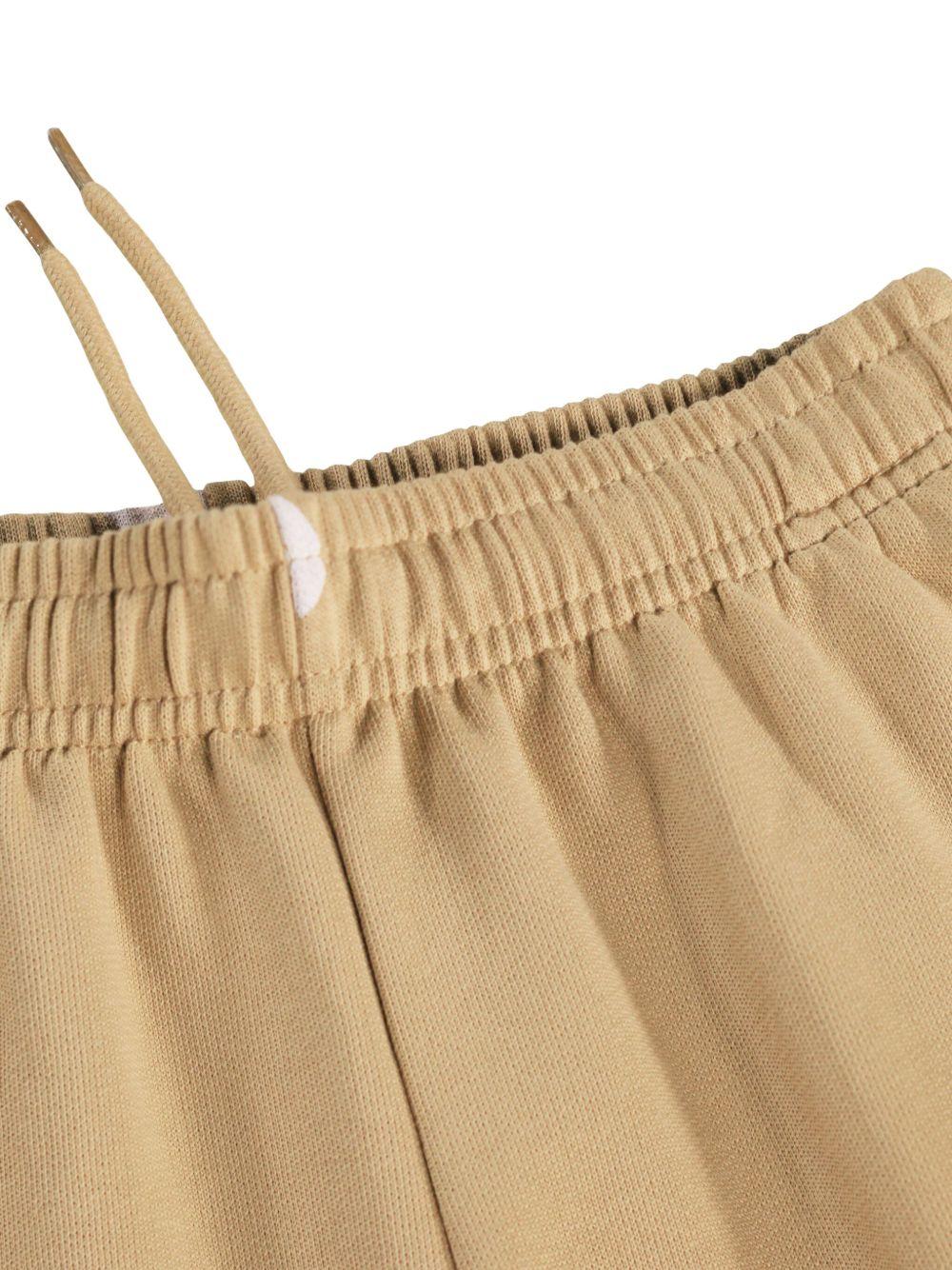 Shorts Amil per bambino Molo beige con stampa smile 1S26H206 9594 MOLO KIDS 