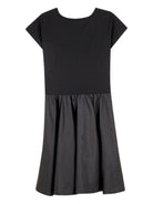 Abito per bambina DKNY Kids nero con dettaglio con logo D62396 09B DKNY 