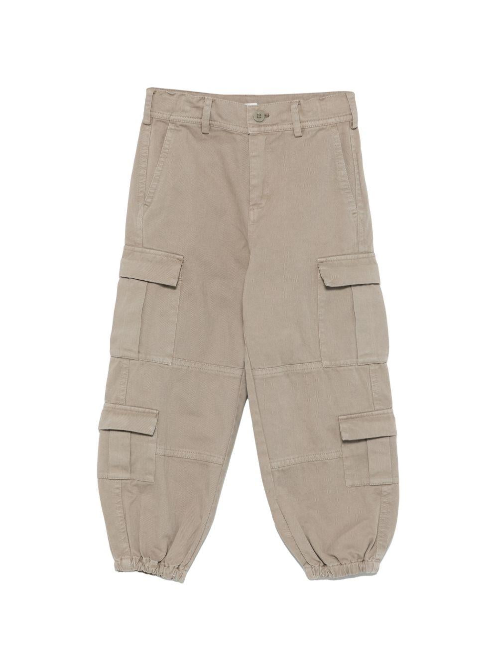 Pantaloni per bambino Stella McCartney Kids verde con stampa cactus TZ6H20 Z0628 774 STELLA McCARTNEY KIDS 