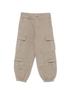 Pantaloni per bambino Stella McCartney Kids verde con stampa cactus TZ6H20 Z0628 774 STELLA McCARTNEY KIDS 